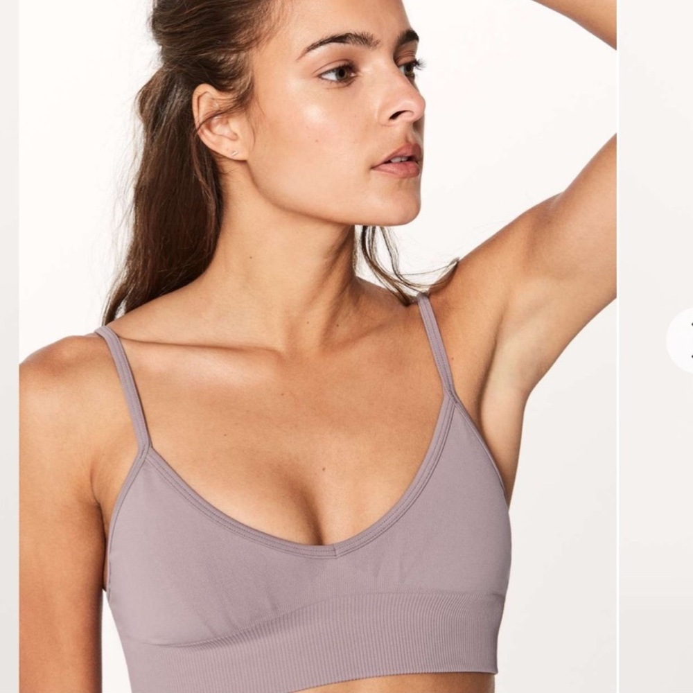 Lululemon Awakening Bra Taryn Toomey Collection in Misty Mauve